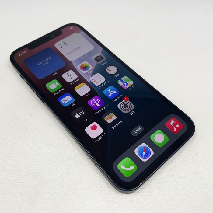 iPhone12 本体 SIMフリー 64GB 5G ファイブジー デュアルSIM eSIM ガラスフィルム特典