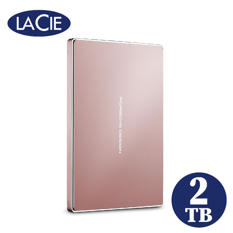 HDD 2TB ハードディスク mac対応 Type-C 外付け 2.5インチ LaCie STFD2000406 ローズゴールド ポルシェデザイン Seagate Windows11対応 海外直輸入(未使用品) 25hd2-41hh