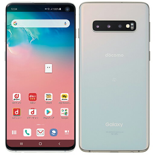 Galaxy S10 SC-03L 128GB メモリ8GB 6.1インチ AMOLED 有機EL 特典付 docomo版 SIMロック解除済 ds10wh-a237y5