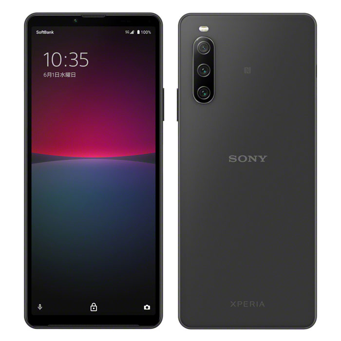 Xperia 10 IV 5G ファイブジー A202SO 128GB 有機EL ハイレゾ 大容量バッテリー 長寿命 特典付 SoftBank版 SIMロック解除済 sx104bk-a24y9