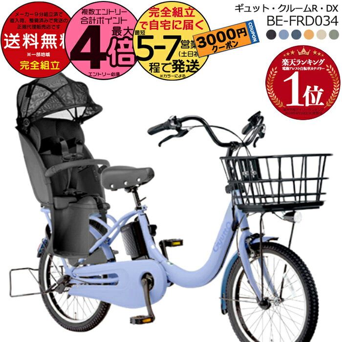 【3000クーポン＆最大4倍】送料無料 ※一部地域限定 ギュット・クルームR・DX・20 BE-FRD034 2025年モデ..