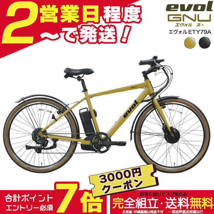 アサヒサイクル evol GNU (ETY79A)