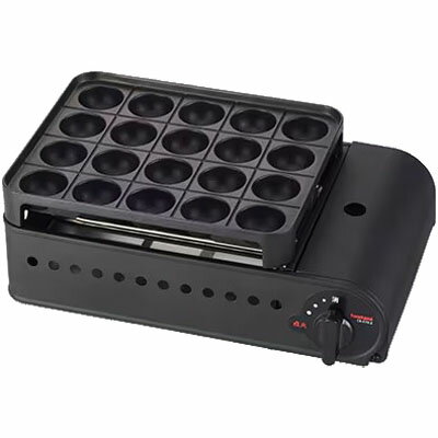 CB-ETK-2 カセットガスたこ焼器 イワタニ 炎たこII CBETK2 マットブラック 【KK9N0D18P】【北海道・沖縄・離島配送不可】