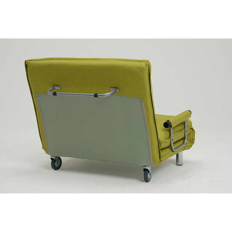 【7/30購入金額に応じ最大ポイント9倍!要エントリ】【メーカー直送】【代引不可】【日時指定不可】【北海道・沖縄・離島不可】萩原 グラーテ ソファベッド グリーン GRAUTAGR【KK9N0D18P】 [3]