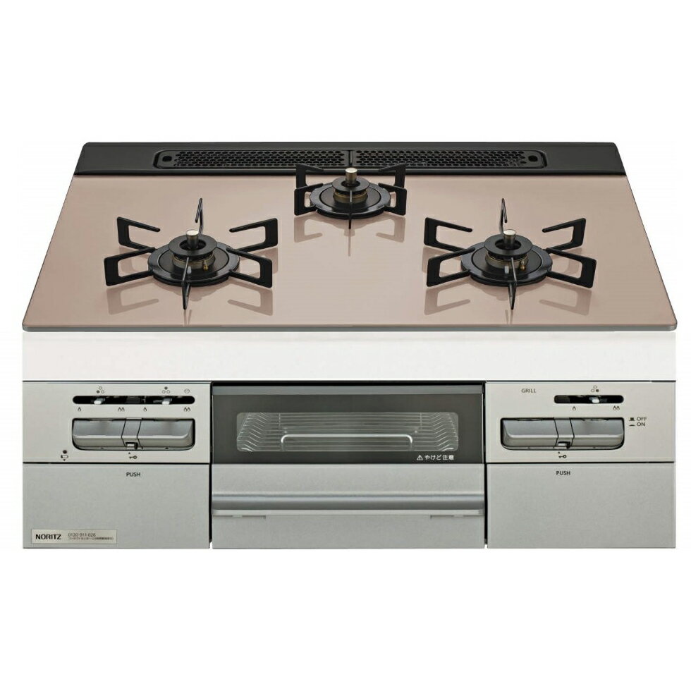 【7/10はエントリーで当店最大P6倍！】お取り寄せ 【代引不可】【時間指定不可】【離島配送不可】ノーリツ Mikke(ミッケ) ビルトインガスコンロ 左右強火力 プロパンガス用 60cmタイプ 0526N01 N3WV6RWAP3SIEC-LP【KK9N0D18P】