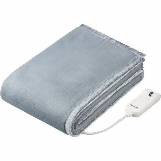 Panasonic パナソニック 電気かけしき毛布 グレー シングルMサイズ DB-RMH10M-H【北海道・沖縄・離島配..