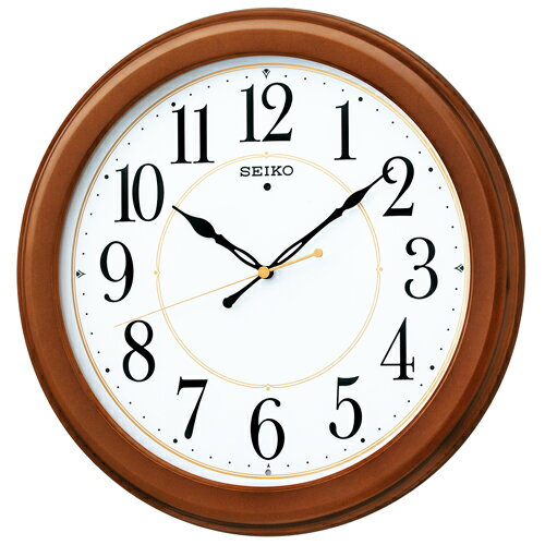 Rakuten - 【5/10はエントリーで当店最大P6倍！】お取り寄せ SEIKO セイコー 電波クロック 掛時計 スタンダード KX388B【北海道・沖縄・離島配送不可】