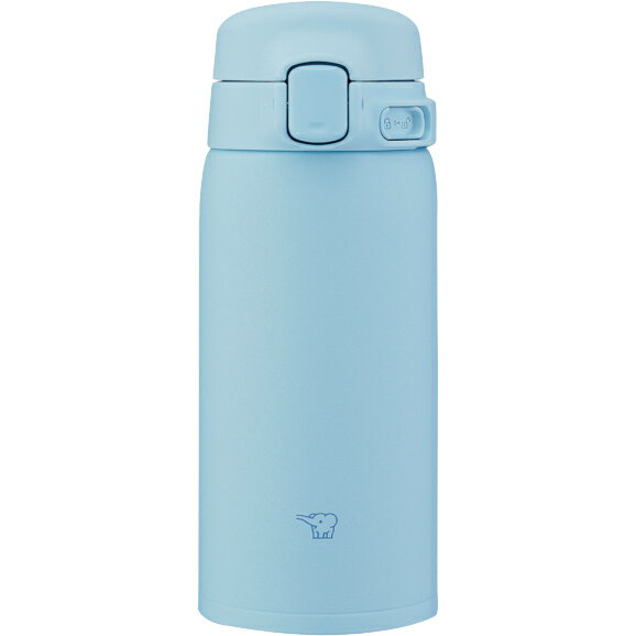 乐天商城 - ZOJIRUSHI 象印 水筒 ステンレスボトル パウダーブルー 0.36L(360mL) シームレスせん SU-BA36-AM【北海道・沖縄・離島配送不可】
