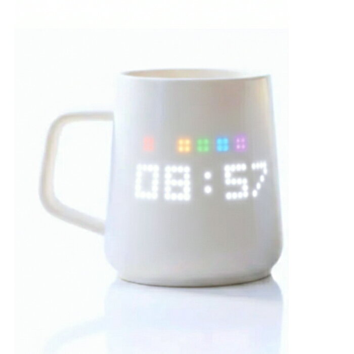 STUDIOFAVOR PixelMug(ピクセルマグ) スマートマグ マグカップ 左取っ手 スマホ連動 共有無制限 飲み物温度 天気・ゲーム PixelMug-P1-L
