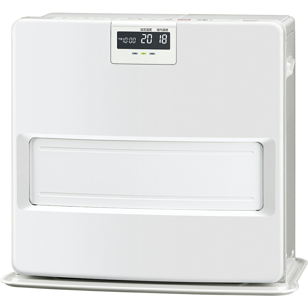 ご購入前に必ずメーカーホームページにて商品の詳細をご確認下さい。また、商品に関して何かご不明な点は下記までお問い合せ下さい。株式会社コロナ0120-981-567※メーカーのサポート体制は予告無く変更・終了する場合がございます。消臭シャッター＆プレミアム消臭「極」プラス搭載。W消臭＆足もと温風で快適。■SIMPLE DESIGN シンプルなシルエットとマットな質感で、さまざまなスタイルにもしっくり溶け込みます。 ■低消費電力 2つのDCモーター搭載により低消費電力を実現。 ■消臭シャッター＆プレミアム消臭「極」プラス W消臭でニオイ低減。 ■ロング温風1/f 1/fゆらぎ制御で心地よい空間を届けます。 ■ターボモード 換気後は、お部屋の温度をすばやく回復。 ■ダブルフロー 2層の気流で温風の上昇を抑えます！ ◇暖房の目安 ・木造：12畳まで ・コンクリート：17畳まで ◇外形寸法：高さ466×幅520×奥行334mm ◇質量：12.9kg ◇待機時消費電力：0.8W ◇運転音：弱燃焼時21dB・強燃焼時38dB ◇低消費電力：弱燃焼時4W（強燃焼時9.5W） 　※秒速点火ONの状態では、平均約80Wの電力を消費します。 ◇タンク容量：7.2L こちらのページは、モデルチェンジに伴い、 現在「FH-VX4626BY-W 2026年度モデル」を販売しております。 ※主な仕様に変更はございません。 ※2024年度モデル～タイマー機能追加 ※2025年度モデル～消臭性能強化 ※商品レビューには旧モデルのレビューが含まれる場合がございます。