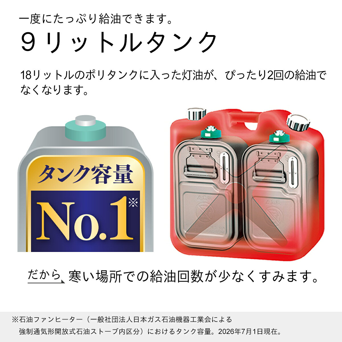 【10/5はエントリーで当店最大P5倍！】お取り寄せ DAINICHI ダイニチ Lタイプ 石油ファンヒーター ムーンホワイト 木造10畳 コンクリート13畳 FW-3626L-W【北海道・沖縄・離島配送不可】【KK9N0D18P】 商品画像3