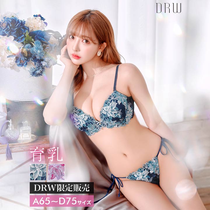 ＼即日配送／【DRW公式】育乳ブラジャー 脇高ブラジャー シ