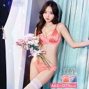 【5/20再販】シルキーサテンコードレースブラジャーフルバックショーツ