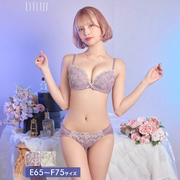 [EFサイズ] フェアリーハートブラジャー&フルバックショーツ