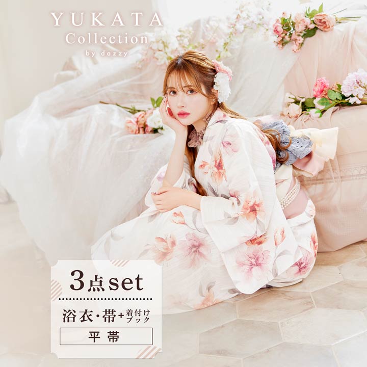 ¨DRW̵ۡ[3SET]ȥ꡼ե2024ǯ/YUKATA by dazzy