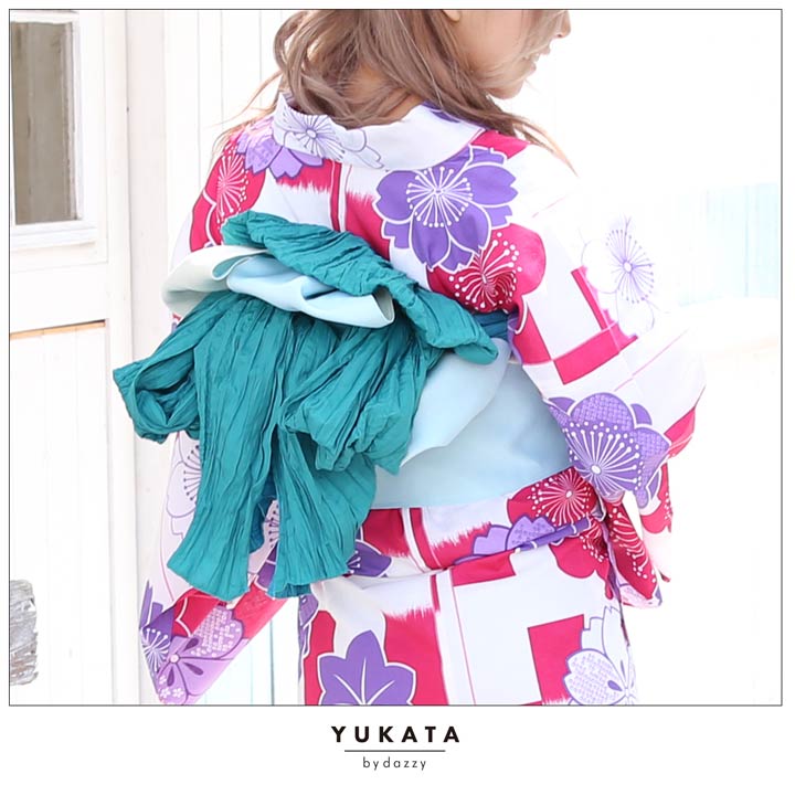 兵児帯 大人 フェミニン カラー 兵児帯 単品 [YUKATA by dazzy]| へこ帯 へこおび レディース 浴衣 大人 浴衣 帯 2019 新作 浴衣 浴衣帯 女性用 大人用 和装 和服 和装小物 無地 単色