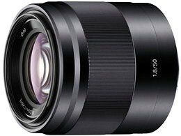 乐天商城 - ★ソニー / SONY E 50mm F1.8 OSS SEL50F18 (B) [ブラック][対応マウント α Eマウント系]【レンズ】【送料無料】