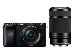 ★ソニー / SONY α6400 ILCE-6400Y ダブルズームレンズキット [ブラック] 【デジタル一眼カメラ】【送料無料】