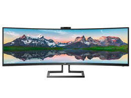 ★PHILIPS / フィリップス 499P9H1/11 [48.8インチ ブラック] 【PCモニター・液晶ディスプレイ】【送料無料】