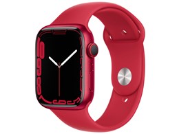 ★アップル / APPLE Apple Watch Series 7 GPS+Cellularモデル 45mm MKJU3J/A [(PRODUCT)REDスポーツバンド]【送料無料】