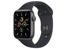★アップル / APPLE Apple Watch SE GPSモデル 44mm MKQ63J/A [ミッドナイトスポーツバンド]【送料無料】