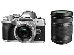 ★OLYMPUS / オリンパス OM-D E-M10 Mark IV EZダブルズームキット [シルバー] 【デジタル一眼カメラ】【送料無料】