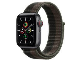 ★アップル / APPLE Apple Watch SE GPS+Cellularモデル 40mm MKR33J/A [トルネード/グレイスポーツループ]【送料無料】