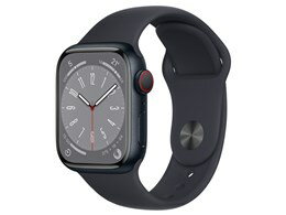 ★アップル / APPLE Apple Watch Series 8 GPS+Cellularモデル 41mm MNHV3J/A [ミッドナイトスポーツバンド]【送料無料】