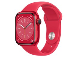 ★アップル / APPLE Apple Watch Series 8 GPS+Cellularモデル 41mm MNJ23J/A [(PRODUCT)REDスポーツバンド]【送料無料】