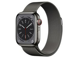 ★アップル / APPLE Apple Watch Series 8 GPS+Cellularモデル 41mm MNJM3J/A [グラファイトステンレススチールケース/グラファイトミラネーゼループ]