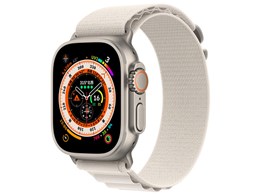 ★アップル / APPLE Apple Watch Ultra GPS+Cellularモデル 49mm MQFT3J/A [スターライトアルパインループ L]【送料無料】