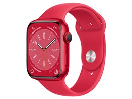 ★アップル / APPLE Apple Watch Series 8 GPS+Cellularモデル 45mm MNKA3J/A [(PRODUCT)REDスポーツバンド]【送料無料】