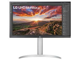 ★LGエレクトロニクス USB Type-C搭載 DisplayHDR 400対応 IPSパネル 4K(3840 X 2160)モニター 27BP85UN-W [27インチ]【送料無料】