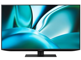 スペック情報 種類4K液晶テレビ画面サイズ43 V型(インチ)画素数&nbsp;3840x2160HDR方式&nbsp;HDR10 ドルビービジョン HLG映像処理エンジンMedalist S4バックライト直下型LEDバックライト倍速機能&nbsp;480スピード1V型(インチ)あたりの価格\2,848BS 4K/110度CS 4K2地上デジタル3BSデジタル/110度CSデジタル3録画機能外付けHDD2番組同時録画○早見再生&nbsp;1.5 倍速Android TV○Google TV○YouTube○Amazonプライム・ビデオ○Netflix○Disney+○DAZN○FOD○ABEMA○TVer○Lemino○Hulu○U-NEXT○TELASA○有線LAN○無線LAN○Bluetooth○ホームネットワーク機能○DTCP-IP&nbsp;○スマホ連携Chromecast built-inスマートスピーカー連携Amazon Alexa回転式スタンド左右計約30°、水平方向HDMI端子4端子 ARC対応HDMI2.1規格対応機能eARC対応、VRR、ALLM、4K120pUSB端子2(USBメモリー(写真/音楽/動画)用)1(USBハードディスク用)光デジタル音声出力端子1LAN端子1ヘッドホン出力端子○視聴距離(目安)0.8 m消費電力159 W待機時消費電力0.5 Wリモコン(音声操作)○ゲームモード○Dolby Atmos○音声実用最大出力35 Wスピーカー数ツィーター×2個 ミッドレンジ×2個 サブウーハー×1個幅x高さx奥行&nbsp;957x621x238 mm重量&nbsp;14.5 kg多段階評価点&nbsp;2省エネ基準達成率&nbsp;72%(2026年度)年間消費電力量136 kWh年間電気代3672 円※上記スペック情報は正確であることをお約束するものではございません。また、空白部分は未調査の項目です。※掲載情報に誤りを発見した場合は、当ショップまでご連絡ください。ご配送のスケジュールこちらの商品は、 最短出荷商品 です 延長保証のご案内 5年延長保証（自然故障） 7,289円 5年延長保証（自然故障＋物損） 10,989円 延長保証は有償のオプションサービスです。 ご加入をご検討のお客様は必ずこちらのページをご確認ください。 ※商品価格が変動して延長保証料が変わる可能性がございますのでご注意ください。