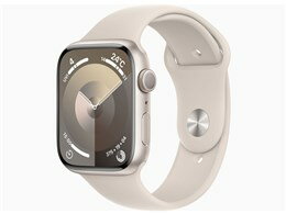 ★アップル / APPLE Apple Watch Series 9 GPSモデル 45mm MR963J/A [スターライトスポーツバンド S/M]【送料無料】