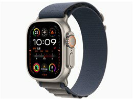 ★アップル / APPLE Apple Watch Ultra 2 GPS+Cellularモデル 49mm MREP3J/A [ブルーアルパインループ M]【送料無料】