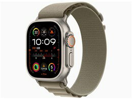 ★アップル / APPLE Apple Watch Ultra 2 GPS+Cellularモデル 49mm MREY3J/A [オリーブアルパインループ M]【送料無料】