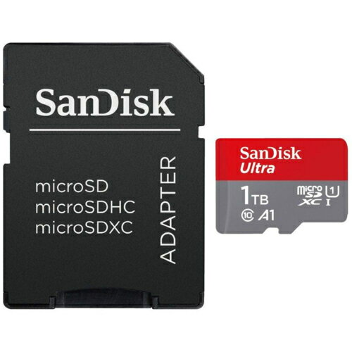 ★SANDISK microSDXCメモリーカード SDSQUAC-1T00-JN3MA [1TB] ...