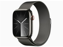 ★アップル / APPLE Apple Watch Series 9 GPS+Cellularモデル 45mm MRMX3J/A [グラファイトミラネーゼループ]【送料無料】