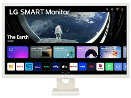 ★LGエレクトロニクス webOS対応 31.5インチフルHD(1920x1080) IPSパネル SMART Monitor 32SR50F-W [31.5インチ ホワイト]【送料無料】