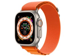 ★アップル / APPLE Apple Watch Ultra GPS+Cellularモデル 49mm MQFM3J/A [オレンジアルパインループ L]【送料無料】