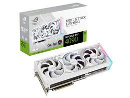 ★エイスース / ASUS ROG-STRIX-RTX4090-O24G-WHITE [PCIExp 24GB] 【グラフィックボード・ビデオカード..