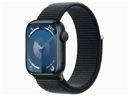 ★アップル / APPLE Apple Watch Series 9 GPS+Cellularモデル 41mm MRHU3J/A [ミッドナイトスポーツループ]【送料無料】