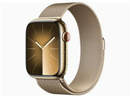 ★アップル / APPLE Apple Watch Series 9 GPS+Cellularモデル 45mm MRMU3J/A [ゴールドミラネーゼループ]【送料無料】