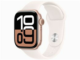 スペック情報 タイプスマートウォッチ搭載OSWatch OSケースサイズ42 mmディスプレイ解像度446x374ディスプレイ常時表示Retinaディスプレイレンズ素材Ion-Xガラス駆動時間18時間CPUデュアルコアS10 SiPメモリ64GB電源リチャージャブルリチウムイオンバッテリーバンド・ベルト素材フルオロエラストマー防水・防塵性能50メートルの耐水性能/IP6X等級の防塵性能時間表示○文字盤タイプデジタル用途ランニング サイクリング スイミング エリプティカル ウォーキング サーフィン ヨガ ゴルフ スキー測定機能心拍センサー 消費カロリー 睡眠 移動距離 歩数計機能 血中酸素レベル搭載センサー加速度センサー ジャイロセンサー デジタルコンパス GPS 高度計 環境光センサー 水温センサー 水深計音声操作/音声アシスタント○音楽保存○転倒検出○着信通知機能○メール通知機能○電子マネー○Suica対応○ワイヤレス充電○高速充電○Wi-Fi802.11b/g/nBluetoothBluetooth 5.3サイズ縦：42mmx横：36mmx厚さ：9.7mm重量30 gカラーローズゴールド・ライトブラッシュ※上記スペック情報は正確であることをお約束するものではございません。正確な商品情報につきましては、メーカーの公式サイトをご参照いただくか、直接メーカーへお問い合わせください。※空白部分は未調査の項目です。※掲載情報に誤りを発見した場合は、当ショップまでご連絡ください。ご配送のスケジュールこちらの商品は、 最短出荷商品 です 延長保証のご案内 こちらの商品は延長保証対象外です 延長保証は有償のオプションサービスです。 ご加入をご検討のお客様は必ずこちらのページをご確認ください。 ※商品価格が変動して延長保証料が変わる可能性がございますのでご注意ください。