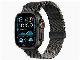 ★アップル / APPLE Apple Watch Ultra 2 GPS+Cellularモデル 49mm MX5U3J/A [ブラック・ブラックチタニウムミラネーゼループ M]【スマートウォッチ・ウェアラブル端末】【送料無料】