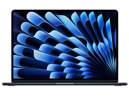 ★☆アップル / APPLE MacBook Air 15.3インチ Liquid Retinaディスプレイ MW1M3J/A [ミッドナイト]【Mac ノート(MacBook)】【送料無料】