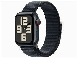 ★アップル / APPLE Apple Watch SE 第2世代 GPS+Cellularモデル 40mm MRGE3J/A [ミッドナイトスポーツループ]【スマートウォッチ・ウェアラブル端末】【送料無料】