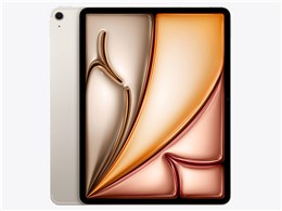 ★アップル / APPLE iPad Air 13インチ Wi-Fi+Cellular 256GB 2024年春モデル MV6X3J/A SIMフリー [スターライト]【タブレットPC】【送料無料】