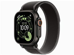 ★アップル / APPLE Apple Watch Ultra 3 GPS+Cellularモデル 49mm MF1H4J/A [ブラック・ブラック/チャコールトレイルループ M/L]【スマートウォッチ・ウェアラブル端末】【送料無料】